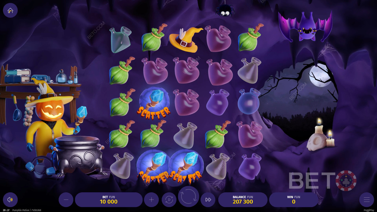 Pumpkin Potion Spill Gratis