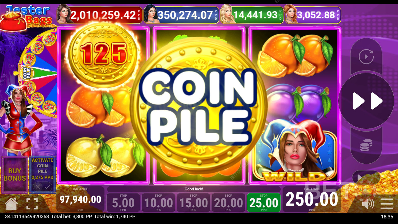 Jester Bags Anmeldelse av BETO Slots