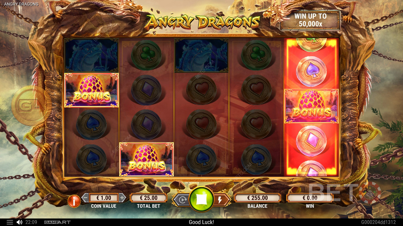 Angry Dragons Anmeldelse av BETO Slots