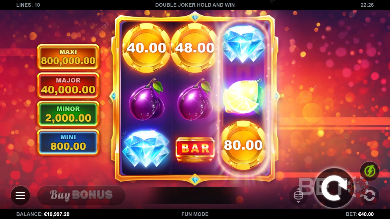 Double Joker Hold and Win Spill Gratis