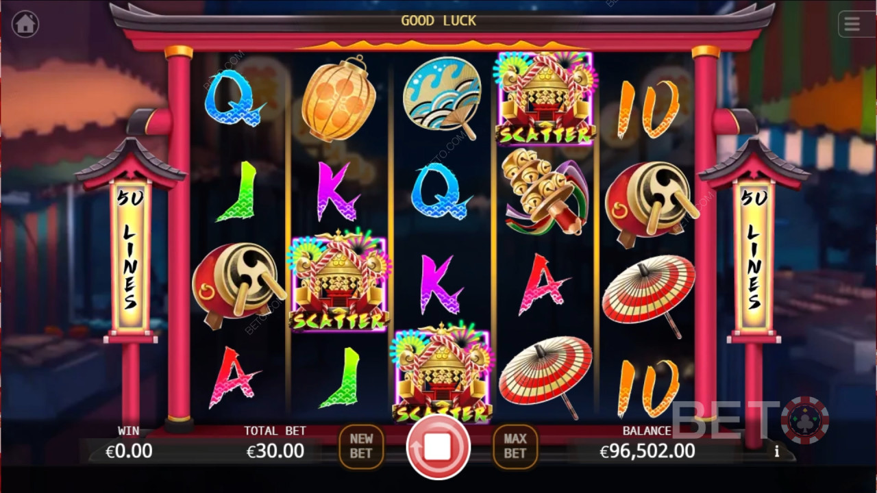 Ten Jin Matsuri Spill Gratis