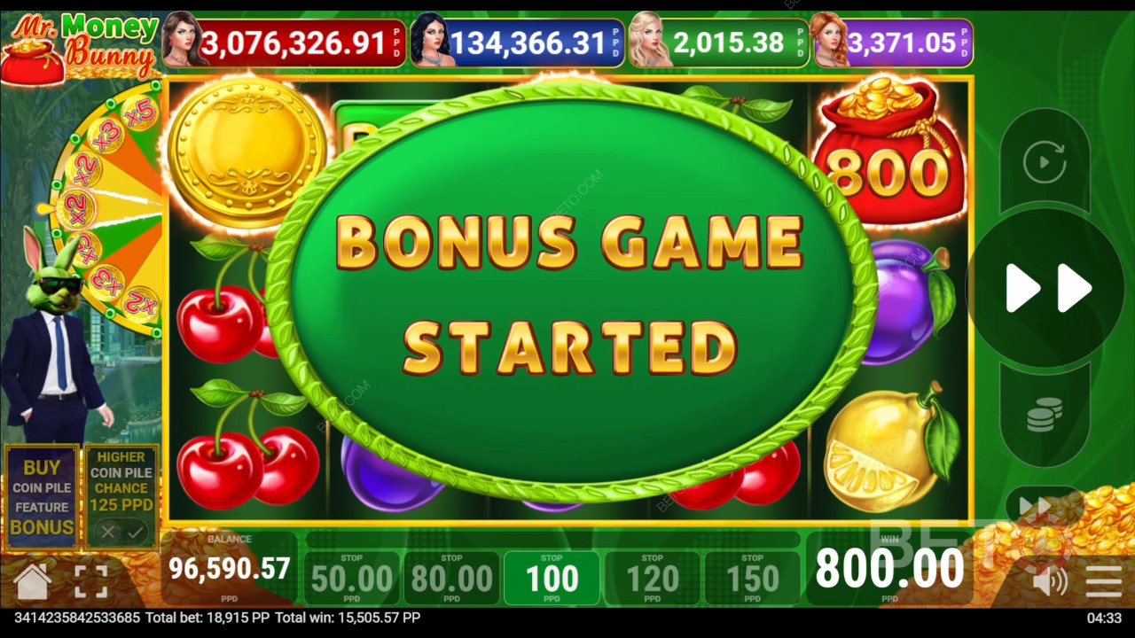Bonusfunksjoner forklart i Money Bunny av Pateplay