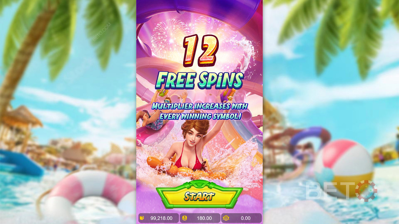 Vinn 5000 ganger innsatsen din i Songkran Splash Video Slot!