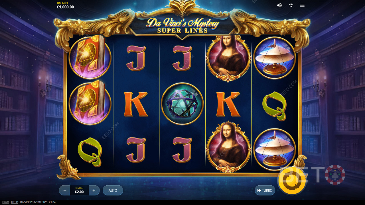Utforsk bibliotekene med rikdom og kunnskap i Red Tiger Gaming nye Da Vinci-spilleautomat