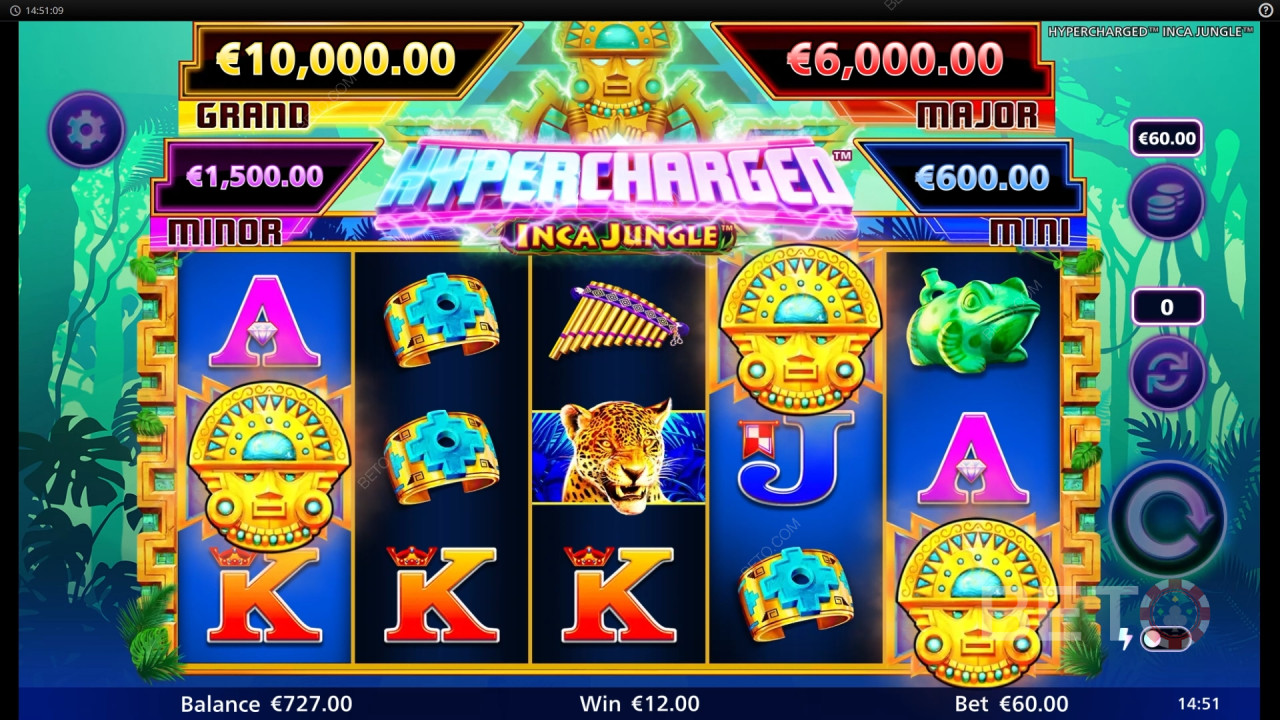Hypercharged Inca Jungle Spill Gratis