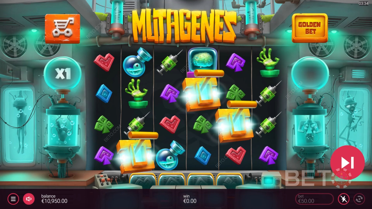 Mutagenes Spill Gratis