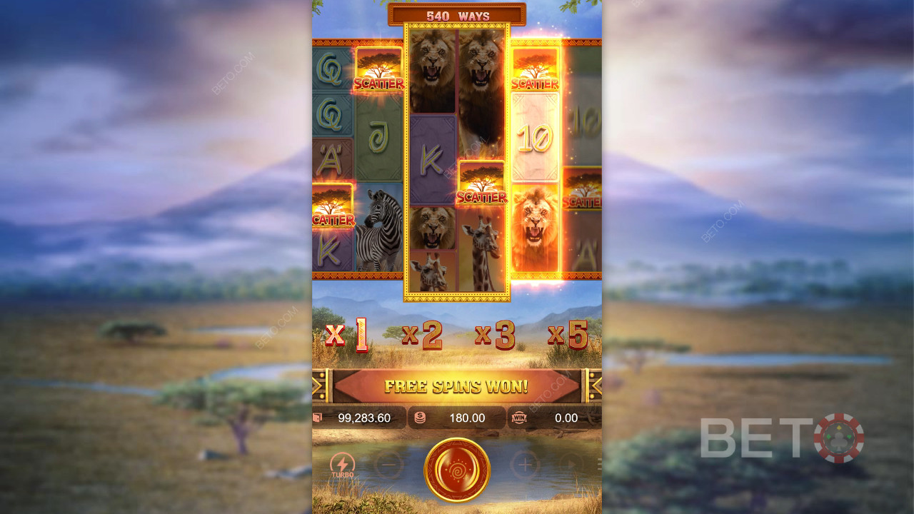 Safari Wilds Anmeldelse av BETO Slots