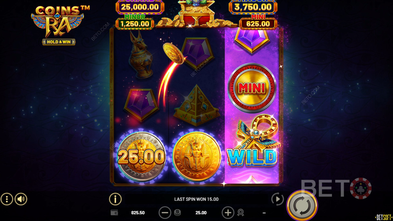Coins of Ra Spill Gratis