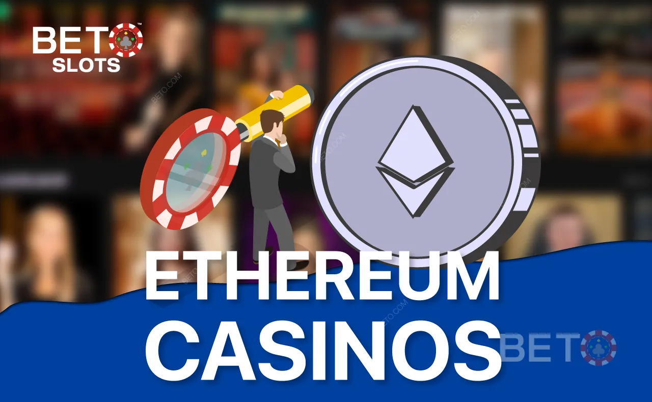 Beste Ethereum (ETH)-kasinoer med øyeblikkelig utbetaling