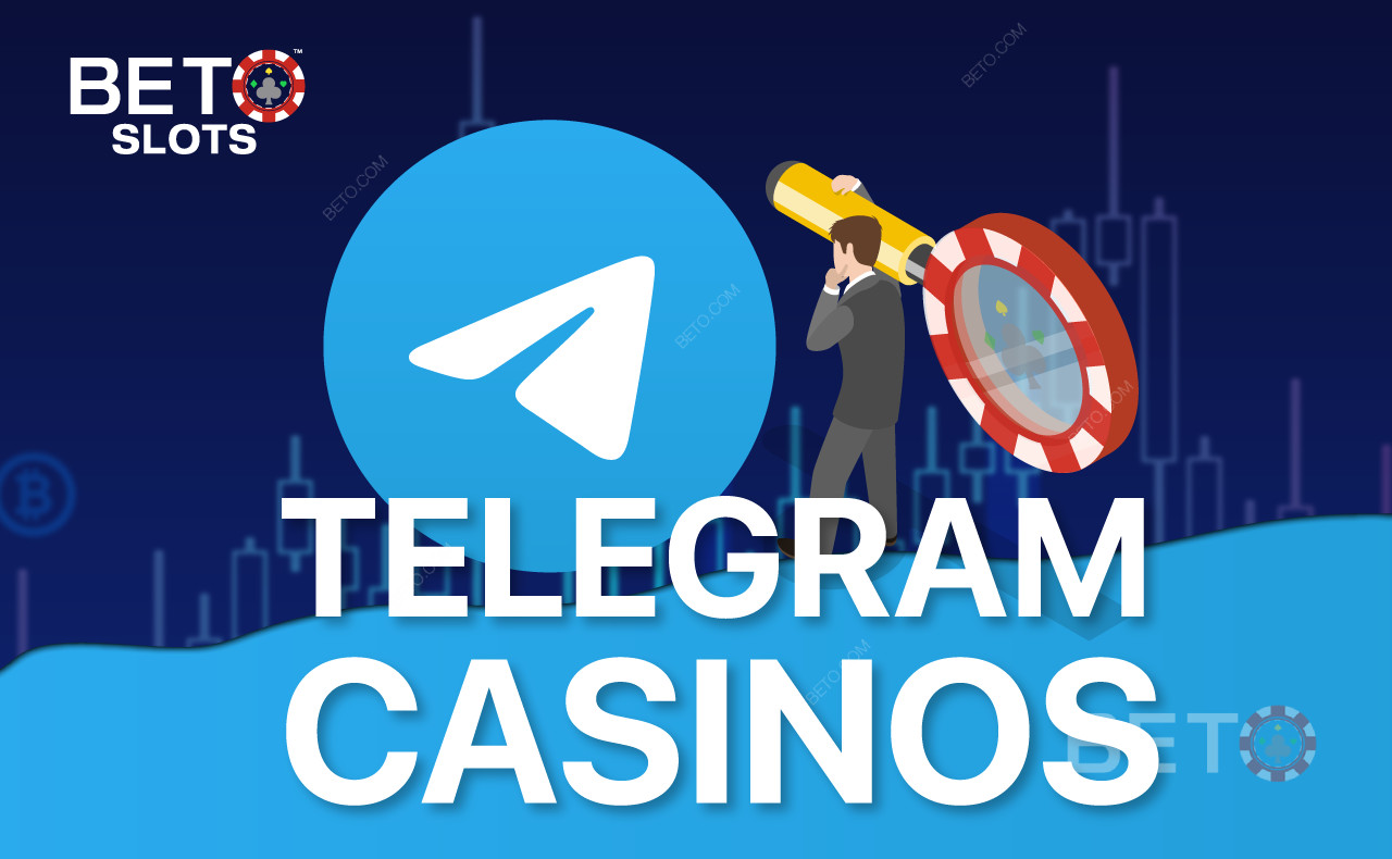 Beste Telegram-kasinoer som tillater kryptovalutaer i 2025