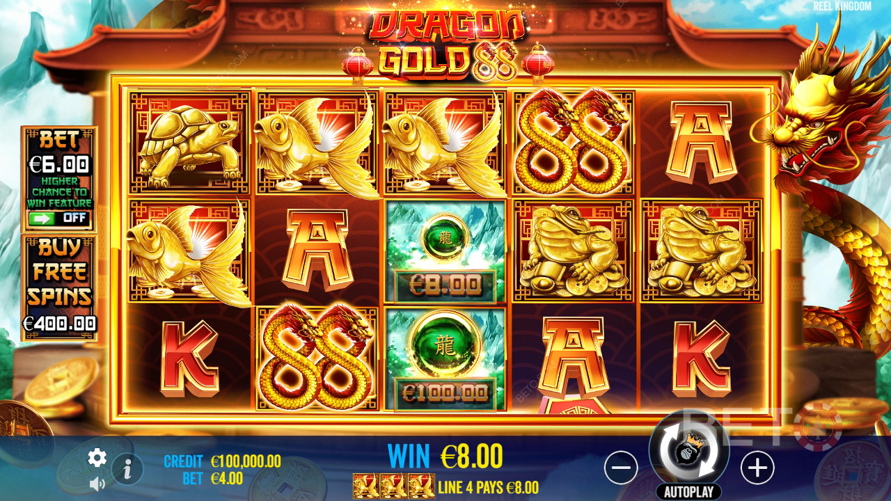 Bør du spille% slot_name% slot_name% for Dragon Gold 88?