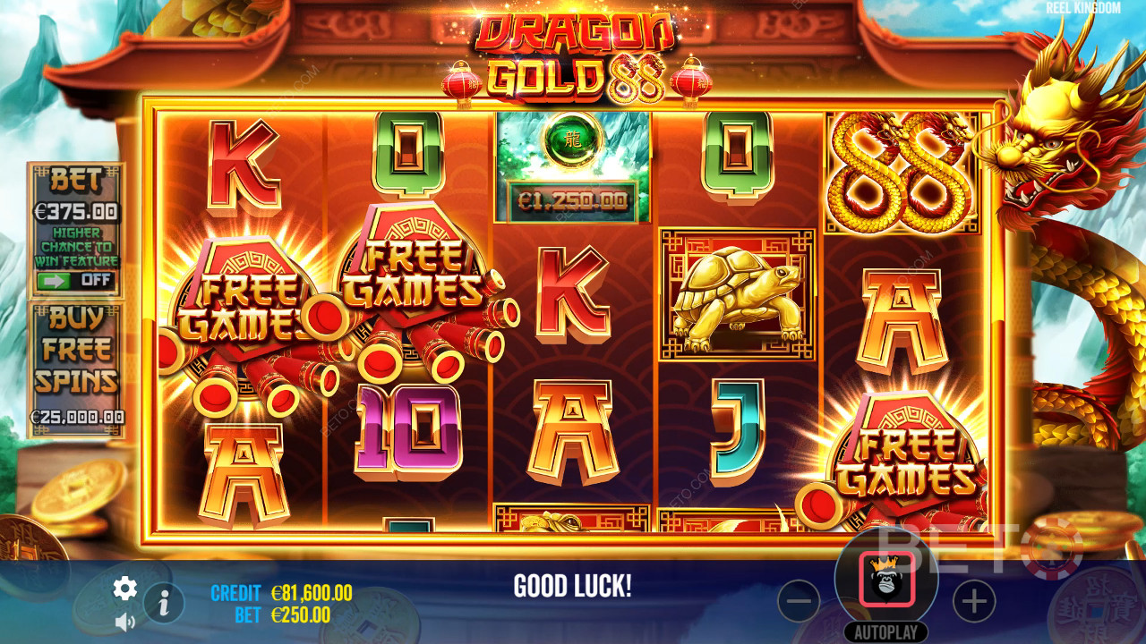Dragon Gold 88 Spill Gratis