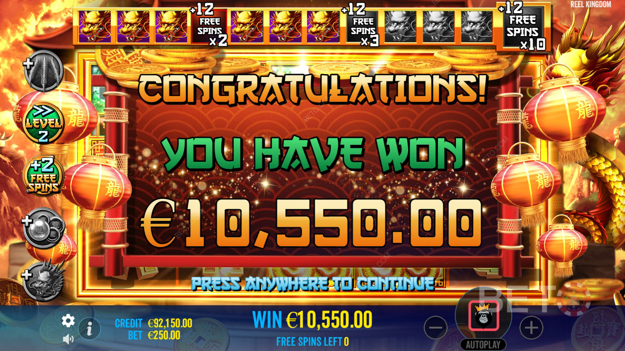 Bonusfunksjoner forklart i Dragon Gold 88 by Reel Kingdom