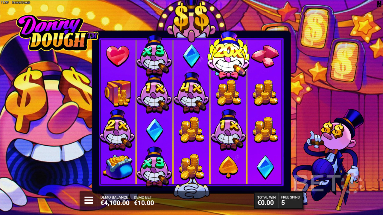 Donny Dough Anmeldelse av BETO Slots