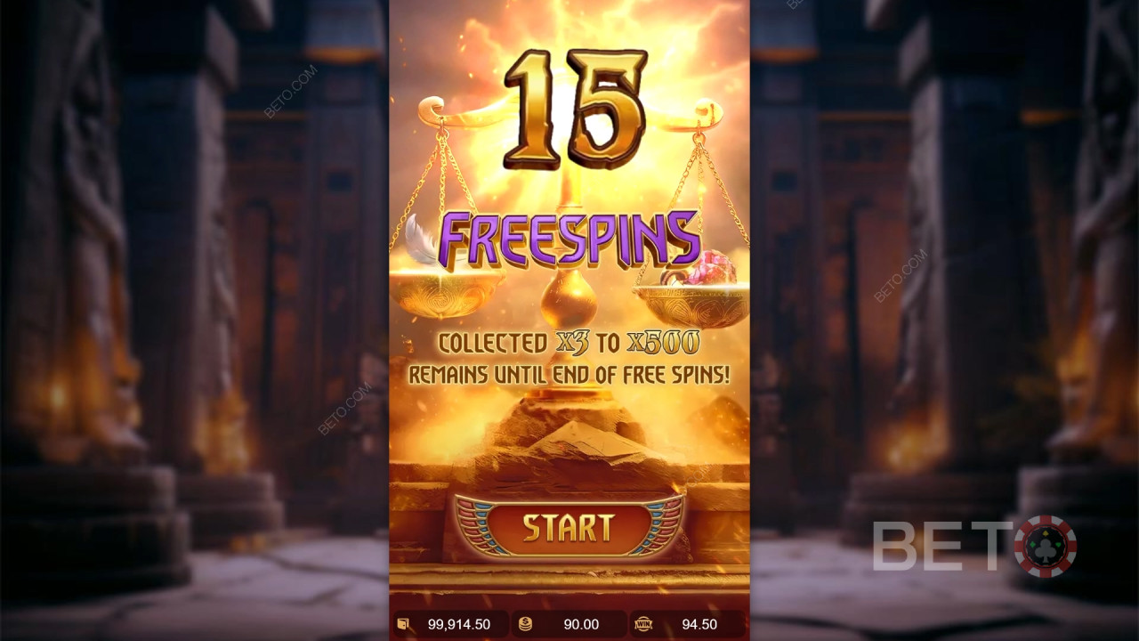 Vinn 10 000 ganger innsatsen din i Anubis Wrath Video Slot!