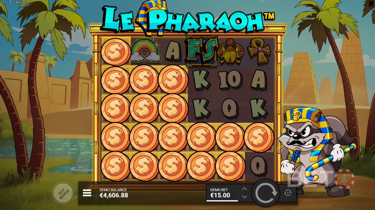 Le Farao Anmeldelse av BETO Slots
