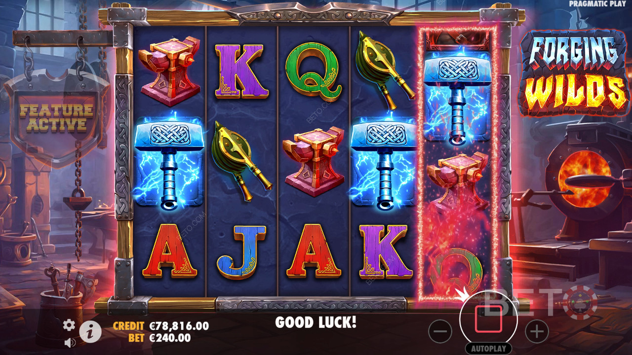 Forging Wilds Anmeldelse av BETO Slots