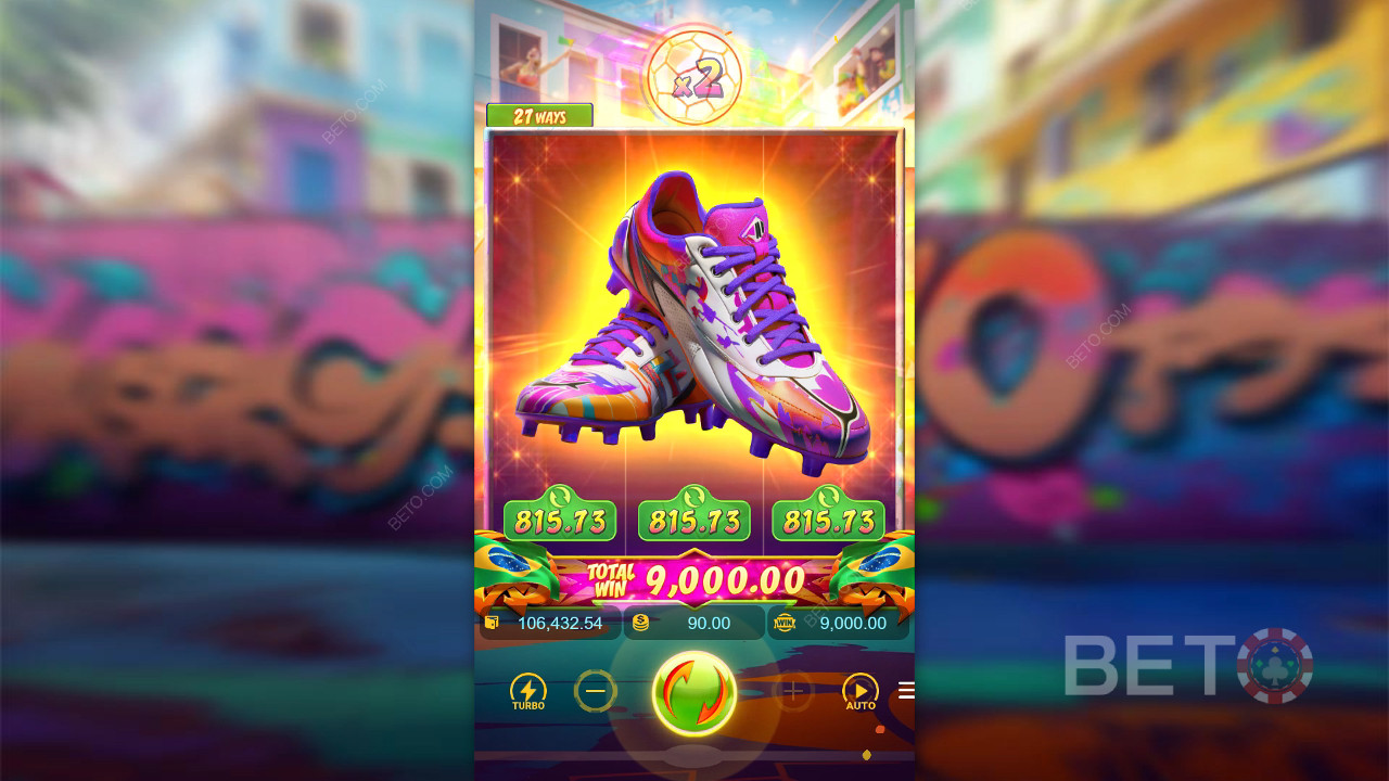Bonusfunksjoner forklart i Futebol Fever av PG Soft