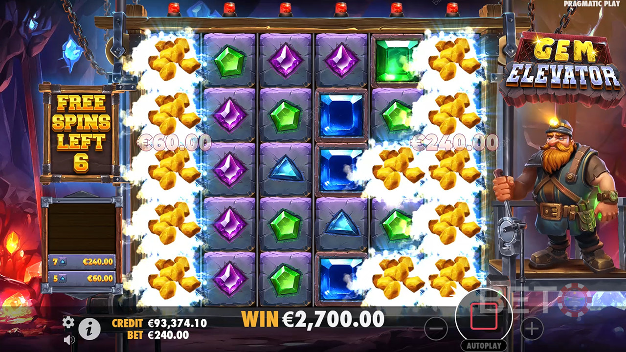 Gem Elevator Spill Gratis