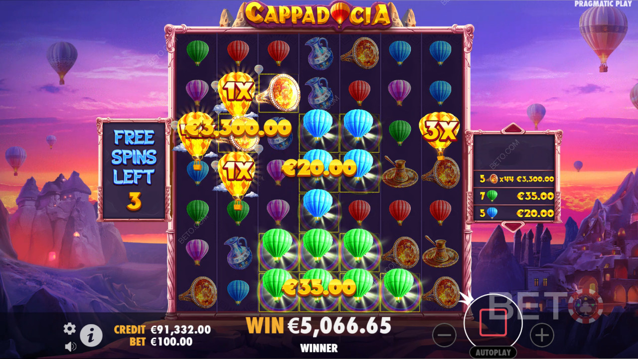 Cappadocia (Pragmatic Play) Spill Gratis