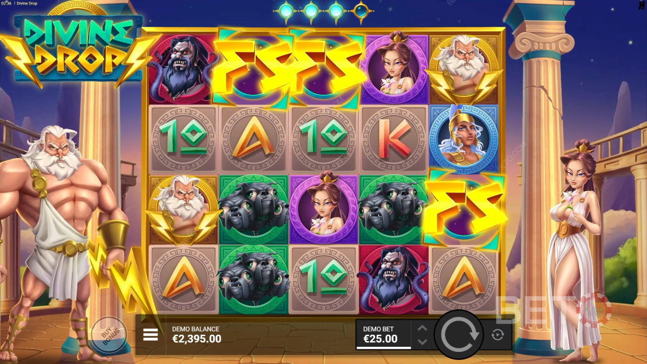 Divine Drop Anmeldelse av BETO Slots