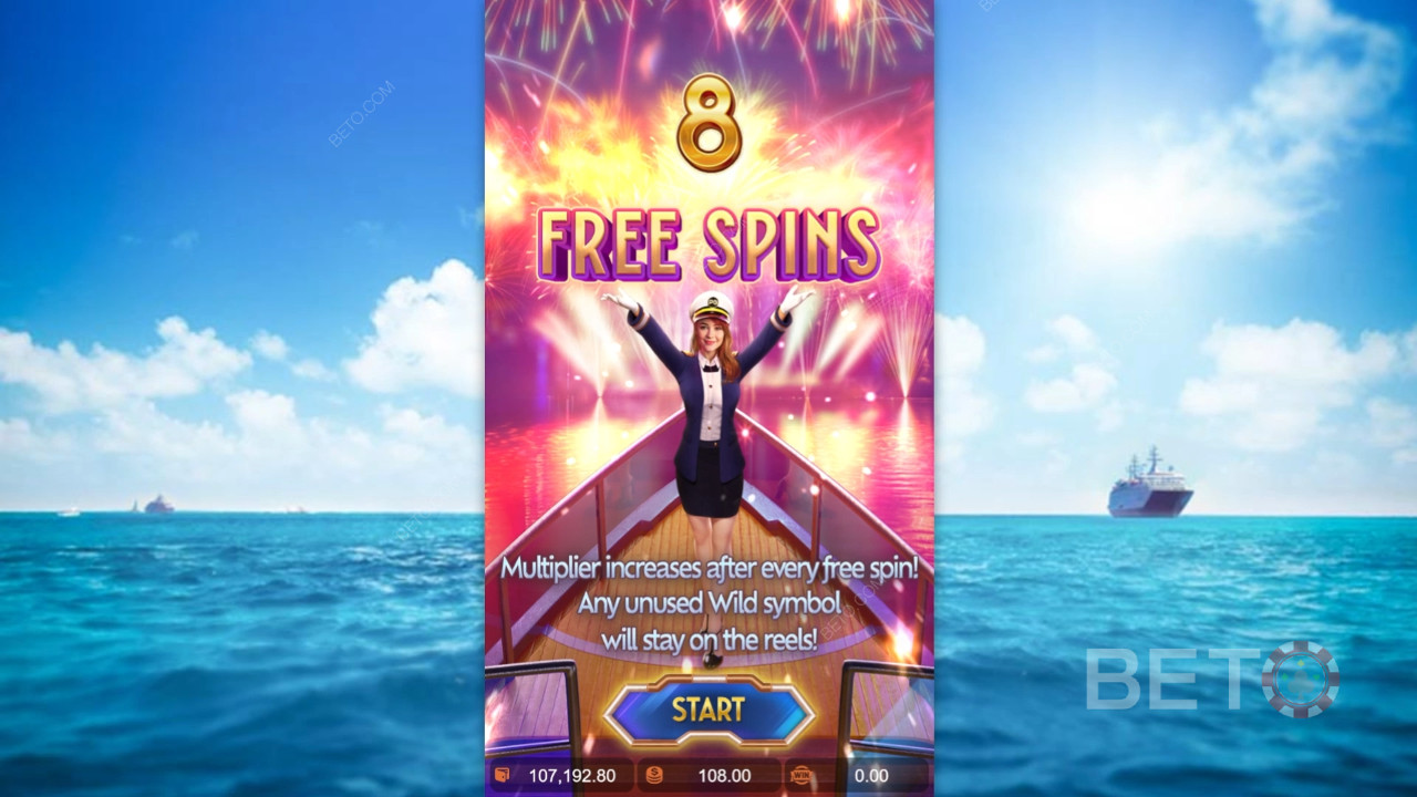 Bonusfunksjoner forklart i Cruise Royale av PG Soft