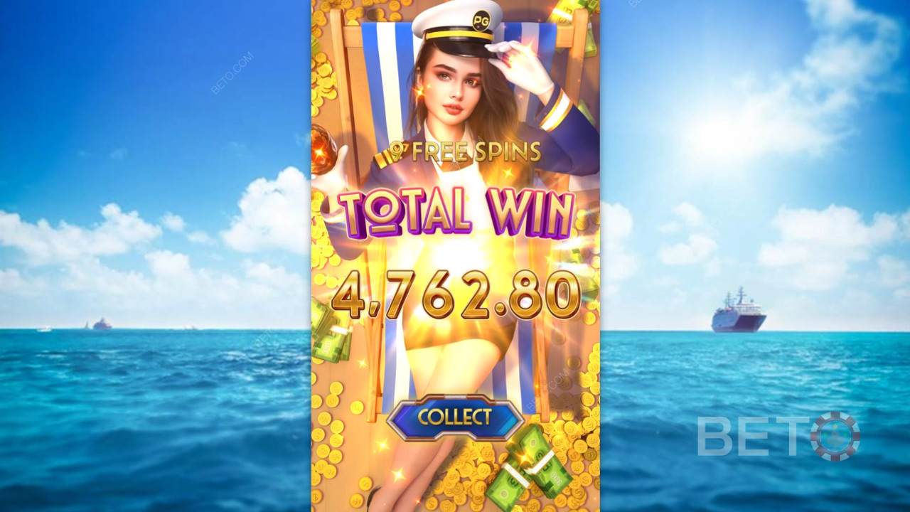 Vinn 2 500 ganger innsatsen din i Cruise Royale Online Slot!