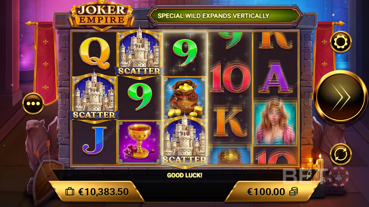 Joker Empire Anmeldelse av BETO Slots