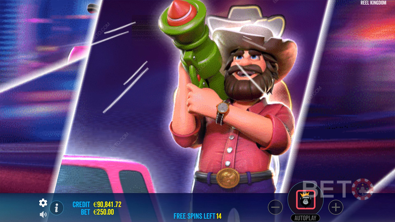 Vinn 5000 ganger innsatsen din i spilleautomaten Big Bass Vegas Double Down Deluxe!