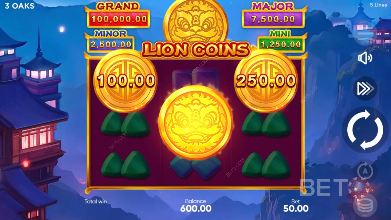 Lion Coins Spill Gratis