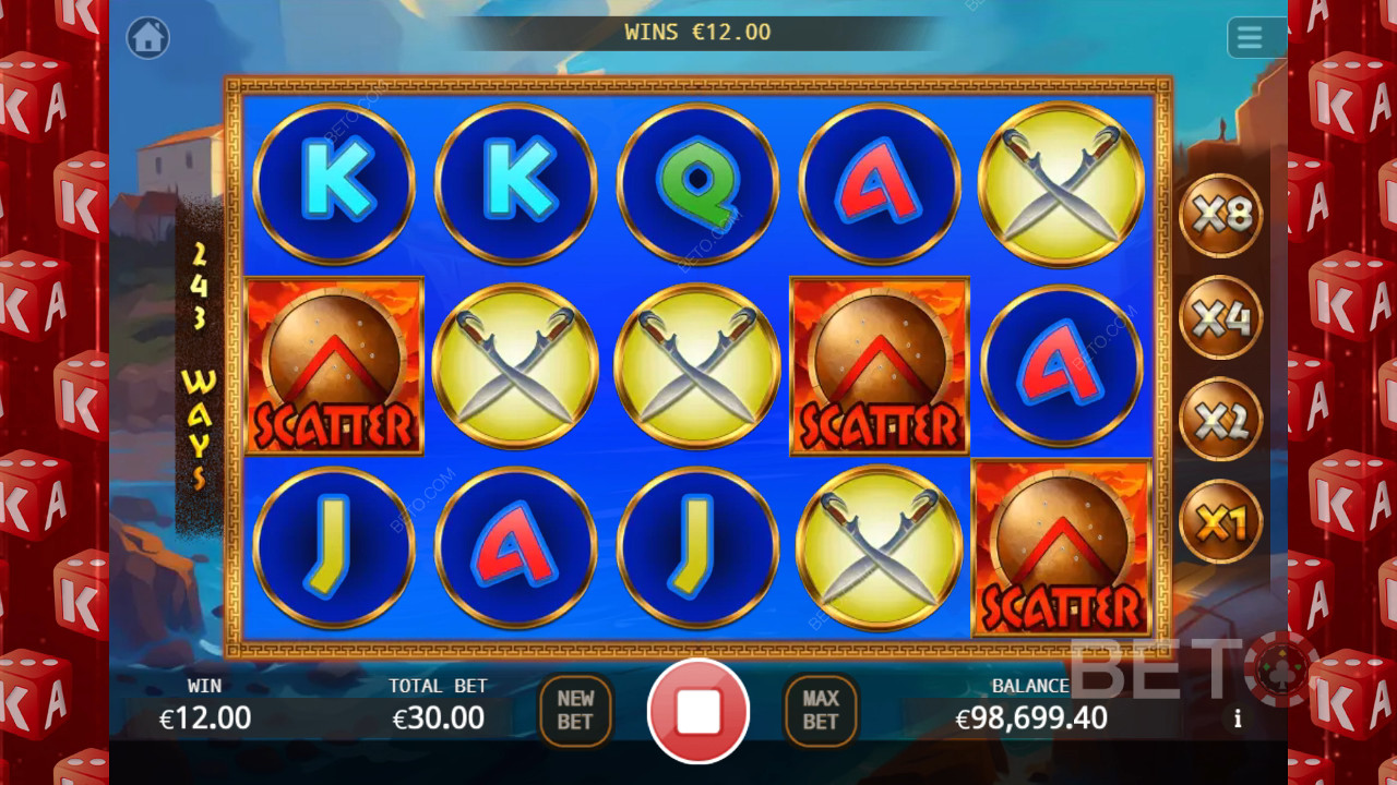 Spartan (KA Gaming) Spill Gratis
