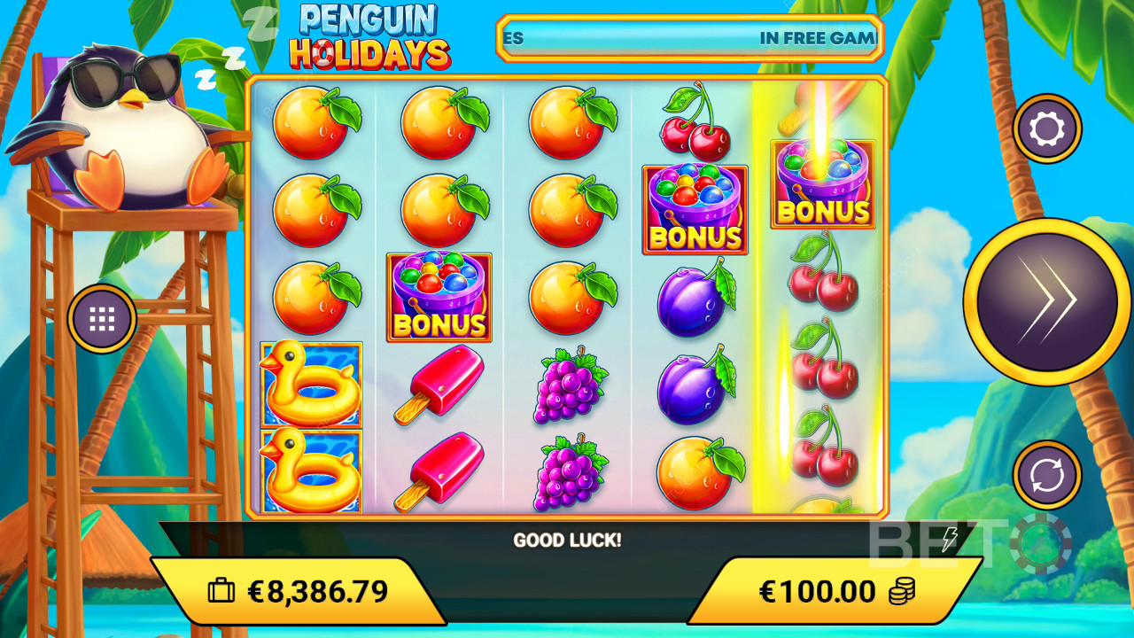 Penguin Holidays Spill Gratis