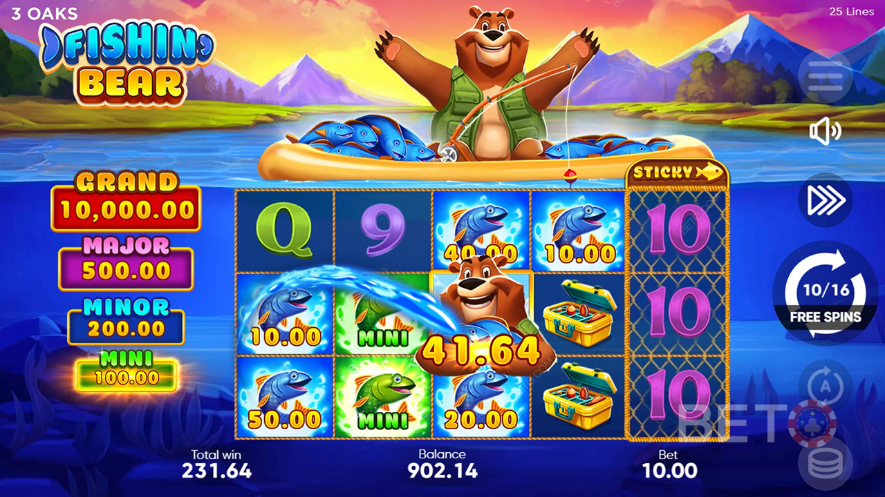 Fishin' Bear Spill Gratis