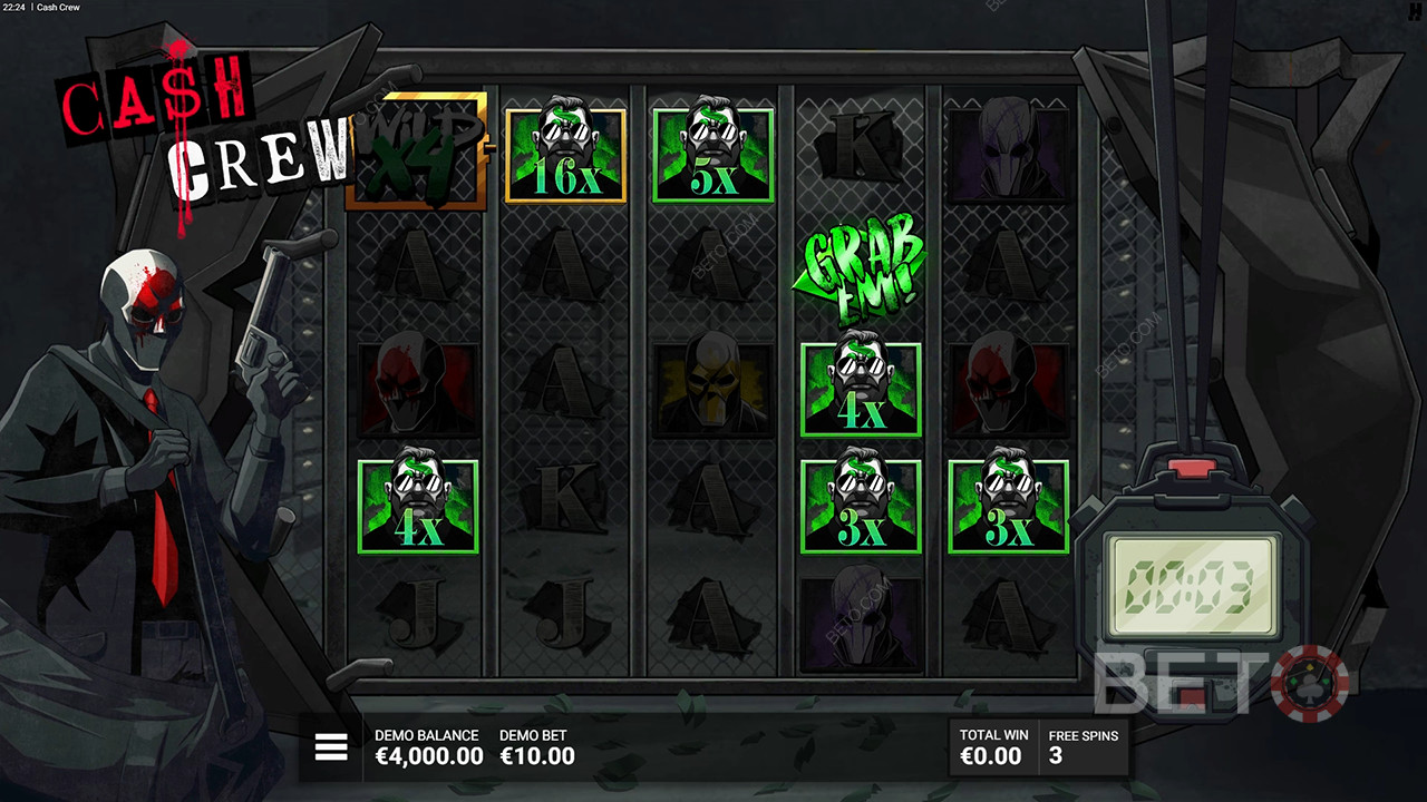 Cash Crew Anmeldelse av BETO Slots