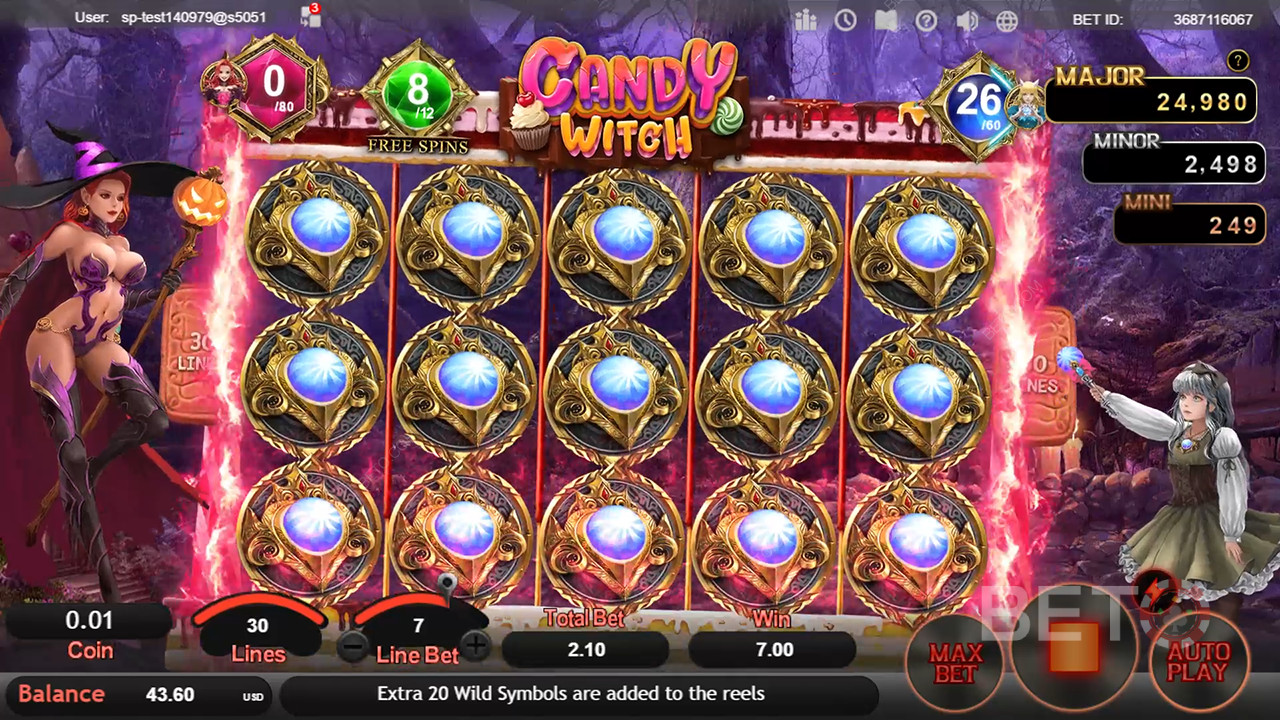 Candy Witch Anmeldelse av BETO Slots
