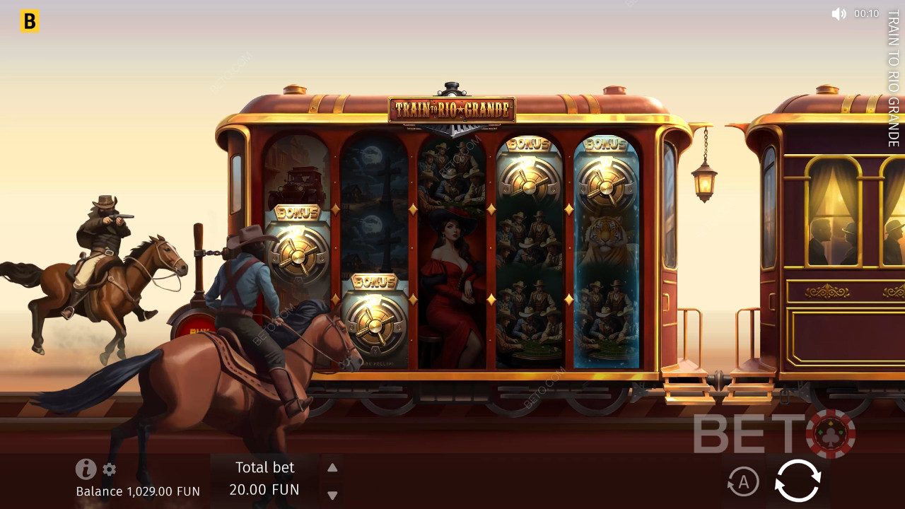 Train To Rio Grande Anmeldelse av BETO Slots