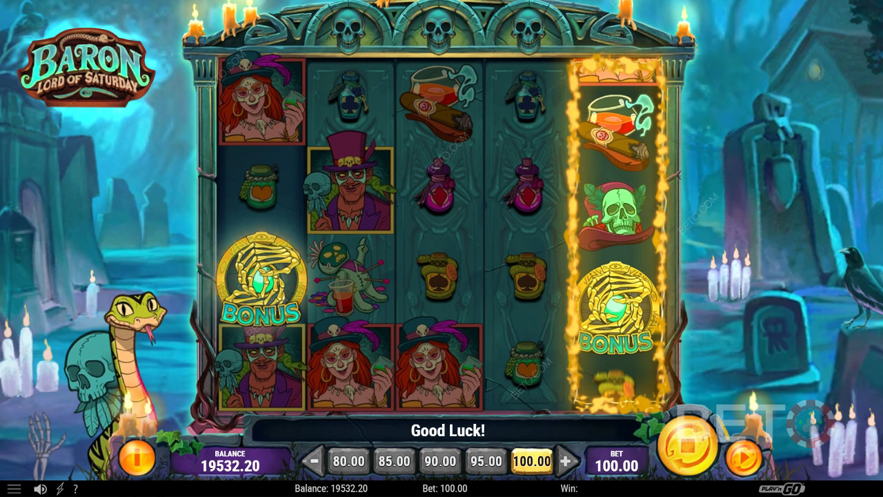 Baron Lord of Saturday Anmeldelse av BETO Slots