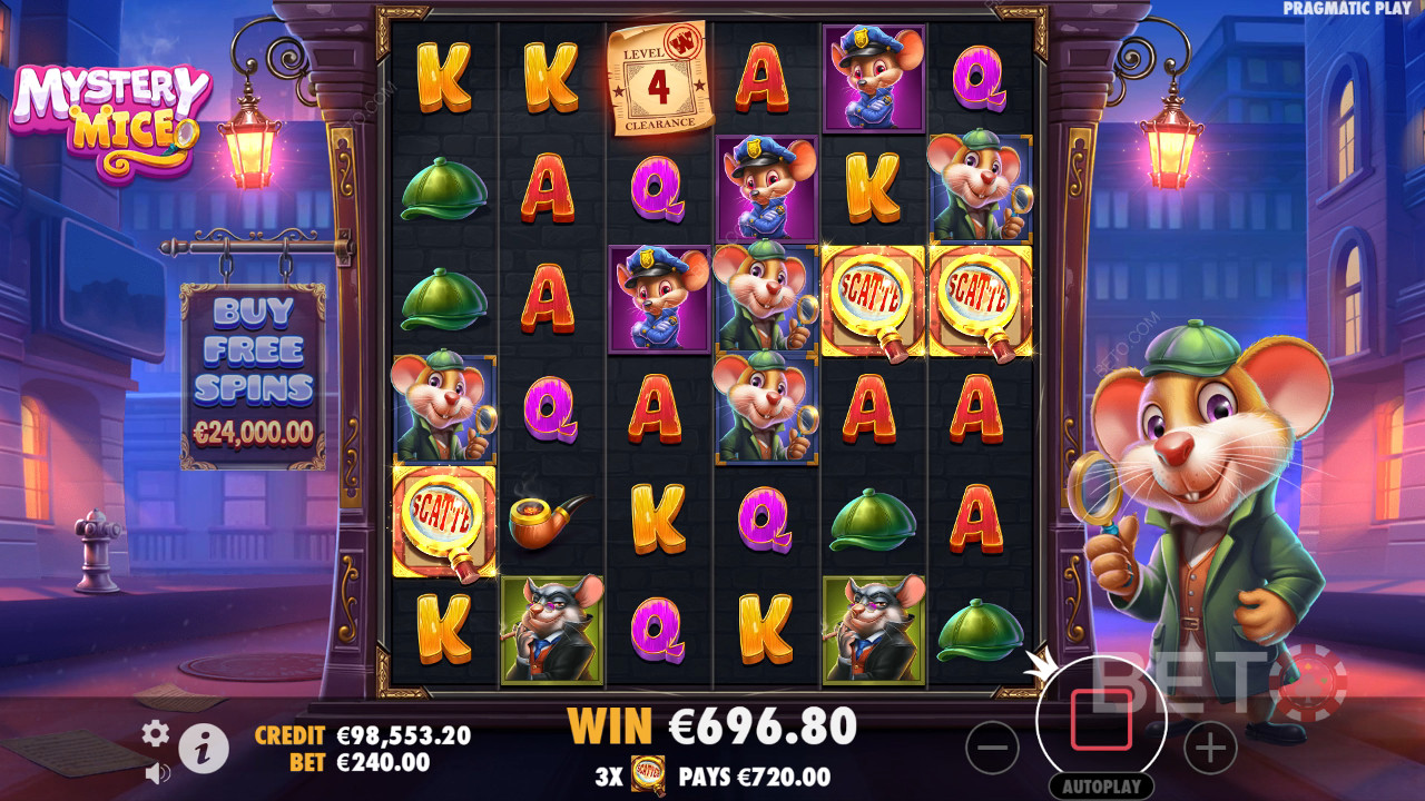 Mystery Mice Anmeldelse av BETO Slots