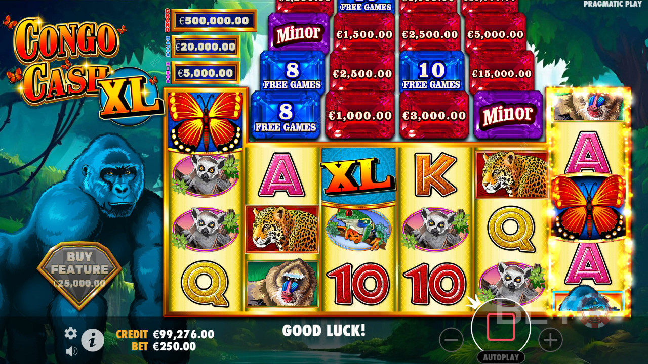 Congo Cash XL Anmeldelse av BETO Slots
