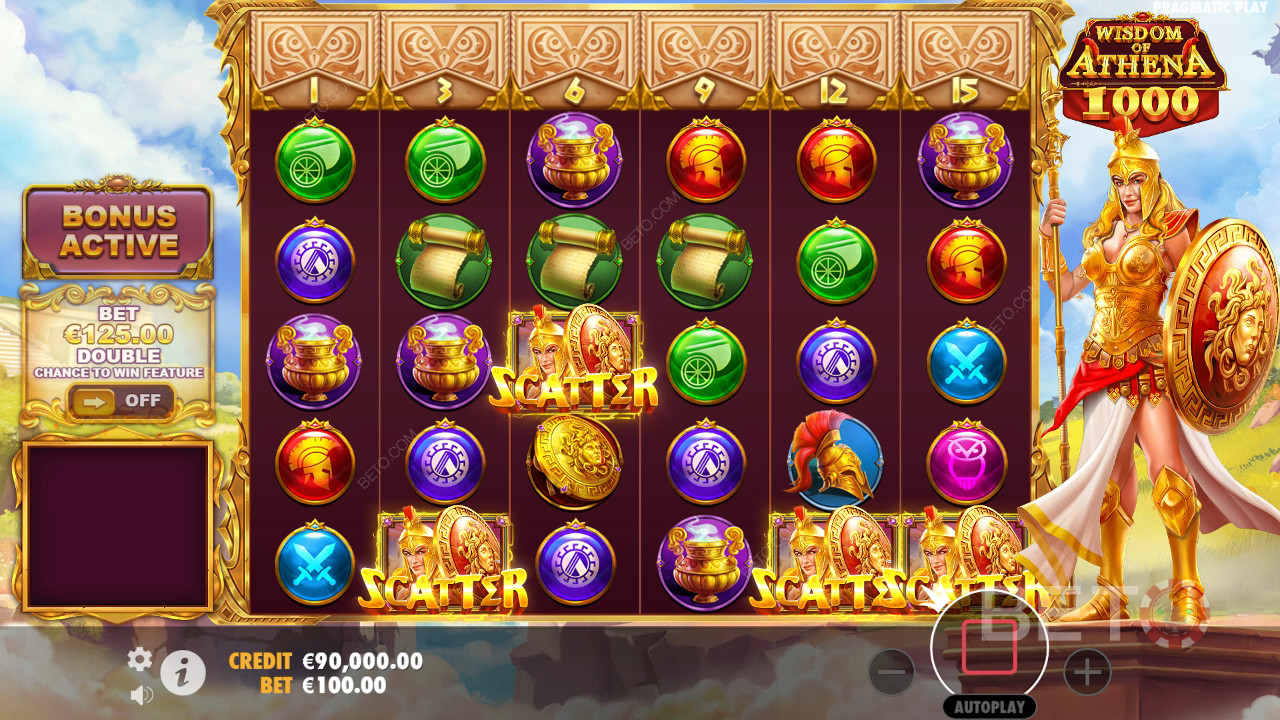 Wisdom of Athena 1000 Spill Gratis