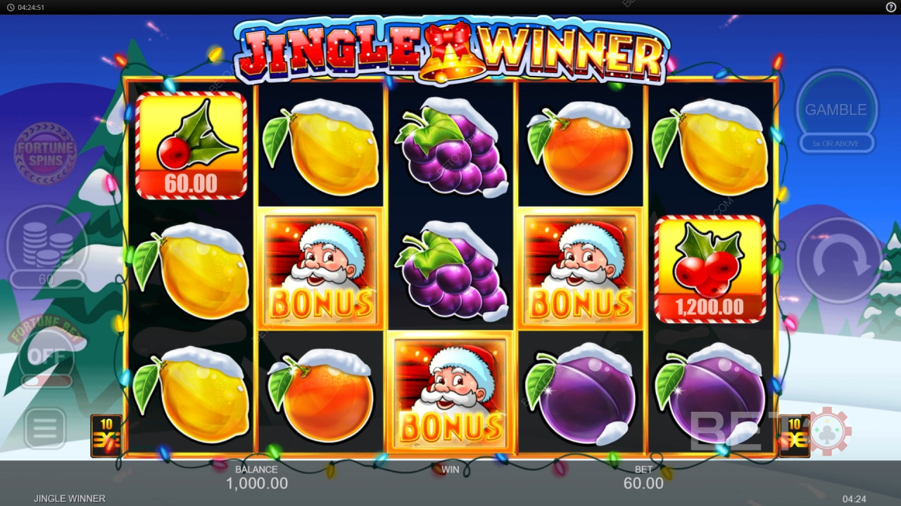 Jingle Winner Spill Gratis