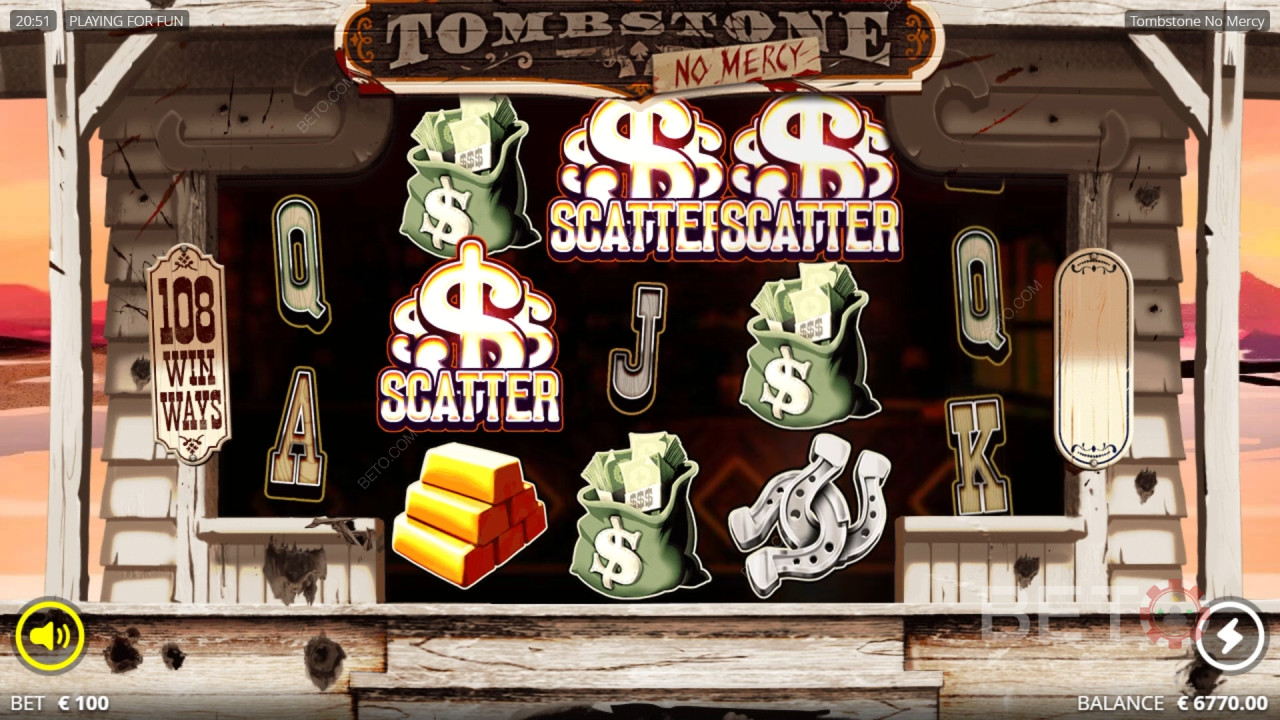 Tombstone No Mercy Spill Gratis