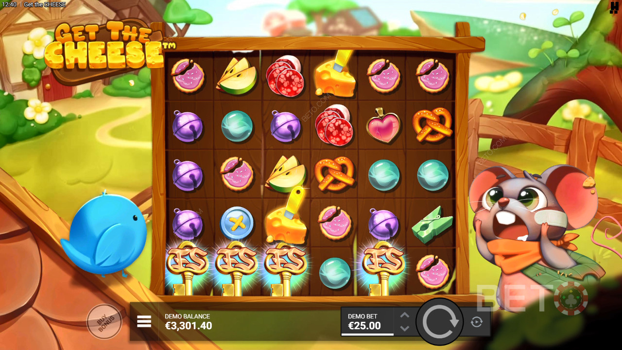 Get The Cheese Anmeldelse av BETO Slots