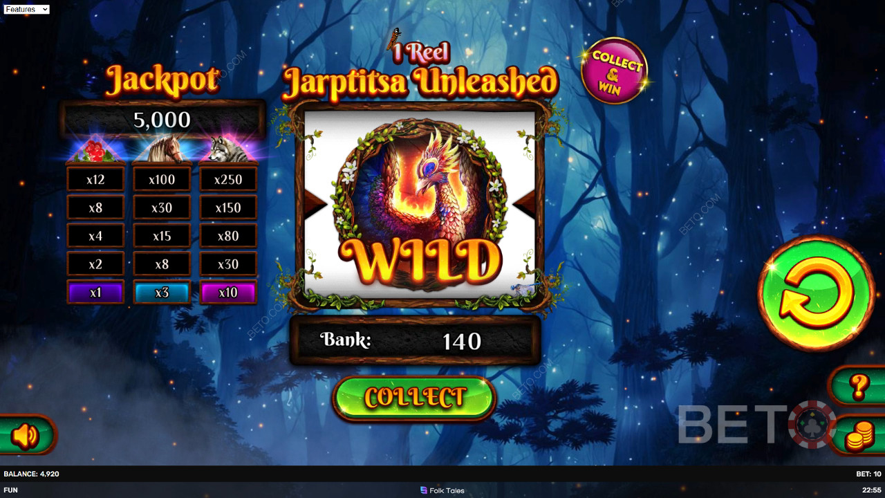 1 Reel Jarptitsa Unleashed Spill Gratis