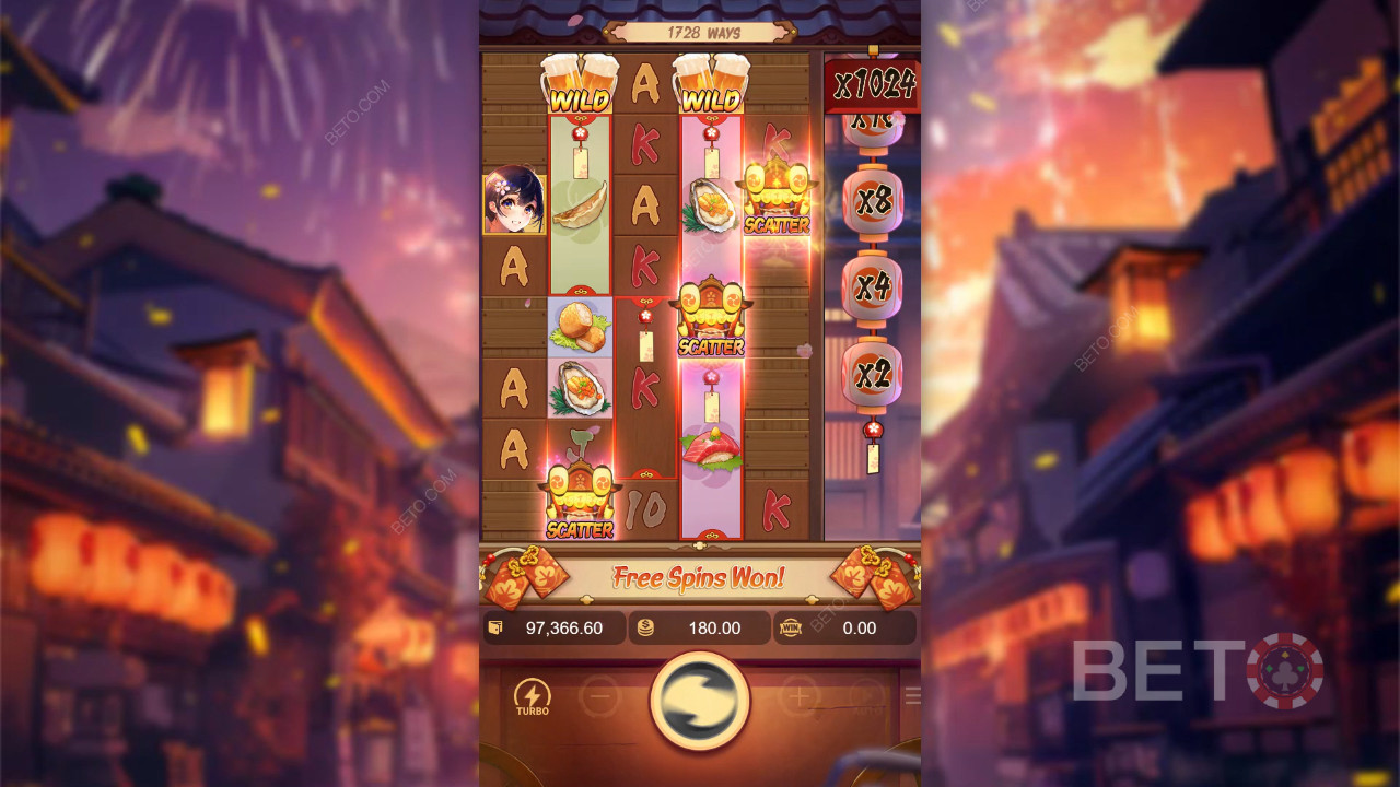 Oishi Delights Anmeldelse av BETO Slots
