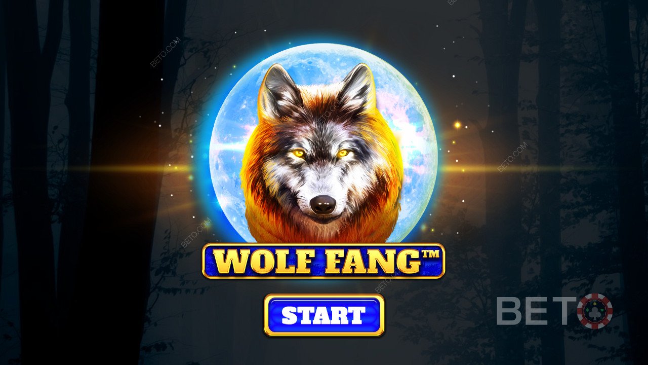 Jakt blant de villeste ulvene og vinn premier i Wolf Fang online spilleautomat