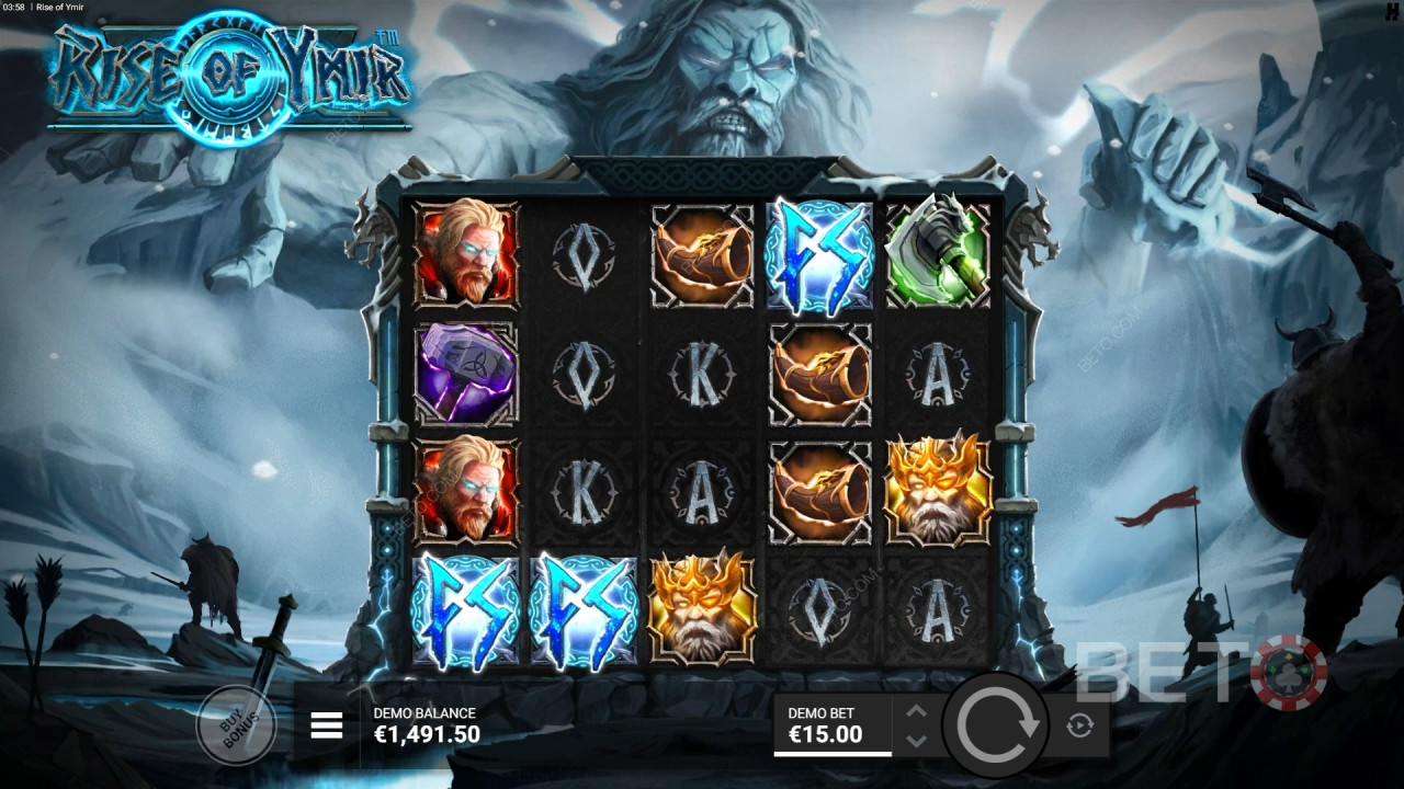 Rise of Ymir Anmeldelse av BETO Slots
