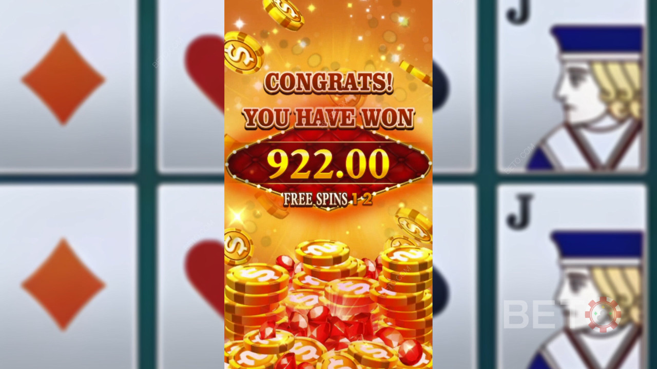 Vinn 1000 ganger innsatsen din i Wild Ace spilleautomat!