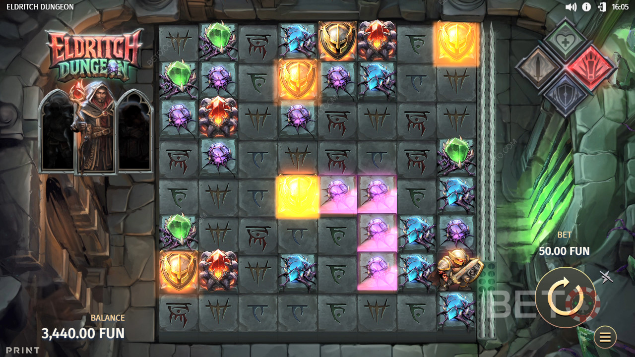 Eldritch Dungeon Anmeldelse av BETO Slots