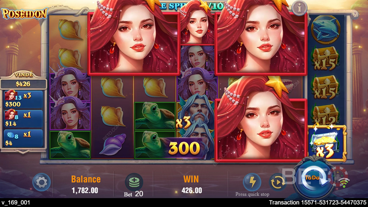 Poseidon Anmeldelse av BETO Slots